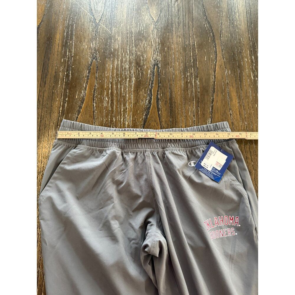 Champion Oklahoma Sooners Wind Jogger Pants NWT Gray Men's Medium - Picture 9 of 11